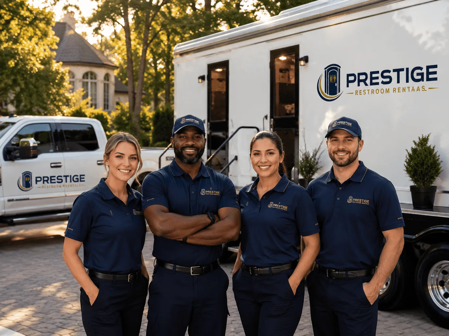 Trusted Luxury Portable Restrooms company in Helen, WV